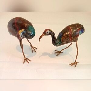 Cloisonne Birds"IBIS"